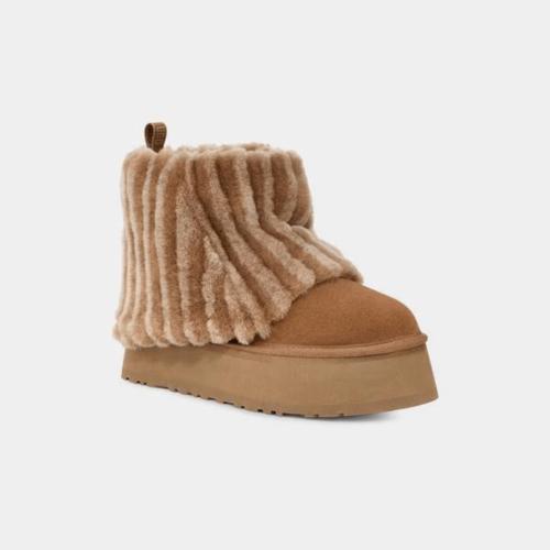 Warm Plush Platform Boots