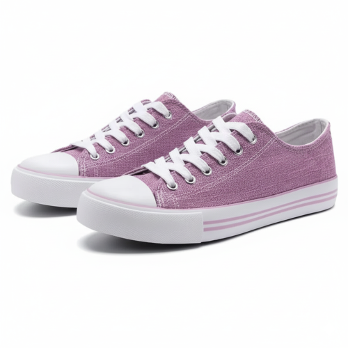 Canvas Lace Up Sneakers