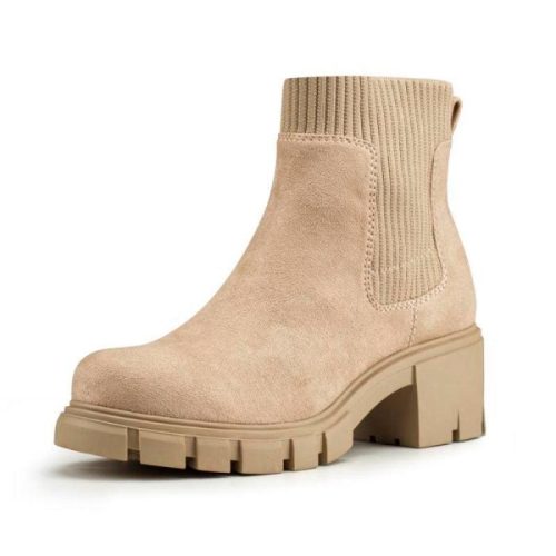 Chunky Sock Chelsea Boots